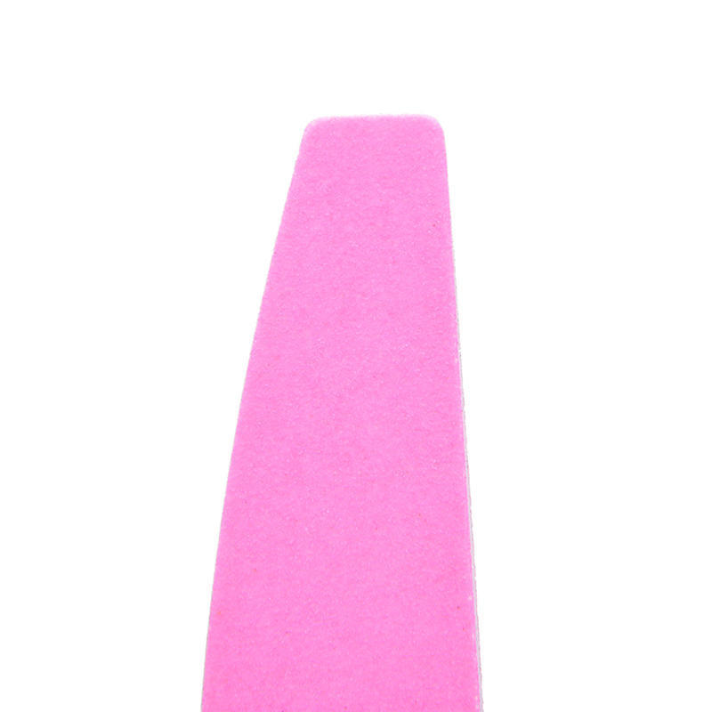 Pilníky na nehty Pískovací blok Houbička Zrnitost Salon Školní nástroj 200/240 Růžová