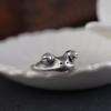 XIYANIKE Hip Hop Punk Frog Animal Adjustable Rings For Men Women Gothic Fashion New Year Jewelry Gift Party Street Anillos Mujer
