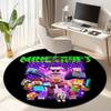Sandbox Electronic Xbox Games Minecraft Circular Carpet Household Goods Decoration Anti Slip Home Table and Chair Mat Aisle Door Mat Carpet D12