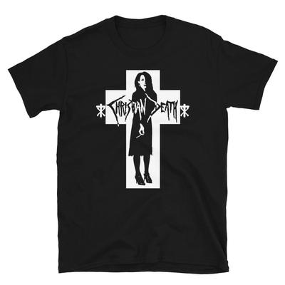 Christian Death T-Shirt, Rozz Williams Valor Kand Goth Deathrock Band Unisex Tee