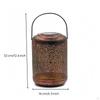 Solar Lanterns with Handle LED Metal Decorative for Garden, Pathway