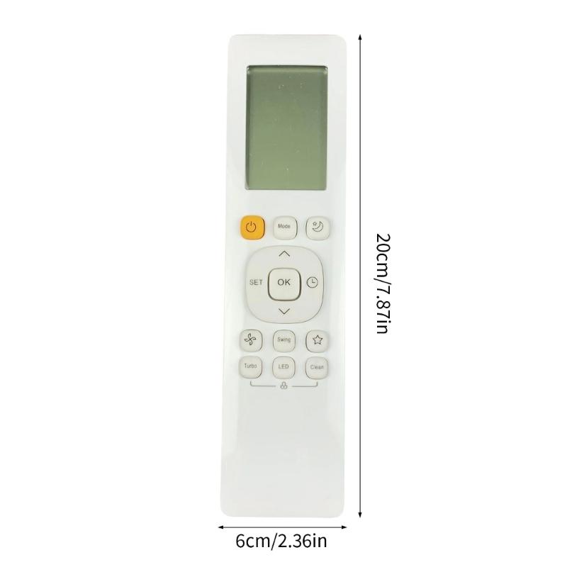 Air Conditioner Remote Control For RG10B(D) BGEF Models For Precise Temperature Controller