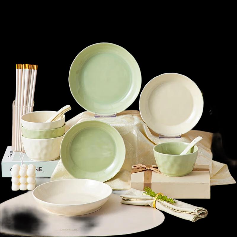 Weidu Nordic Style 16-Piece Ceramic Dinnerware Set