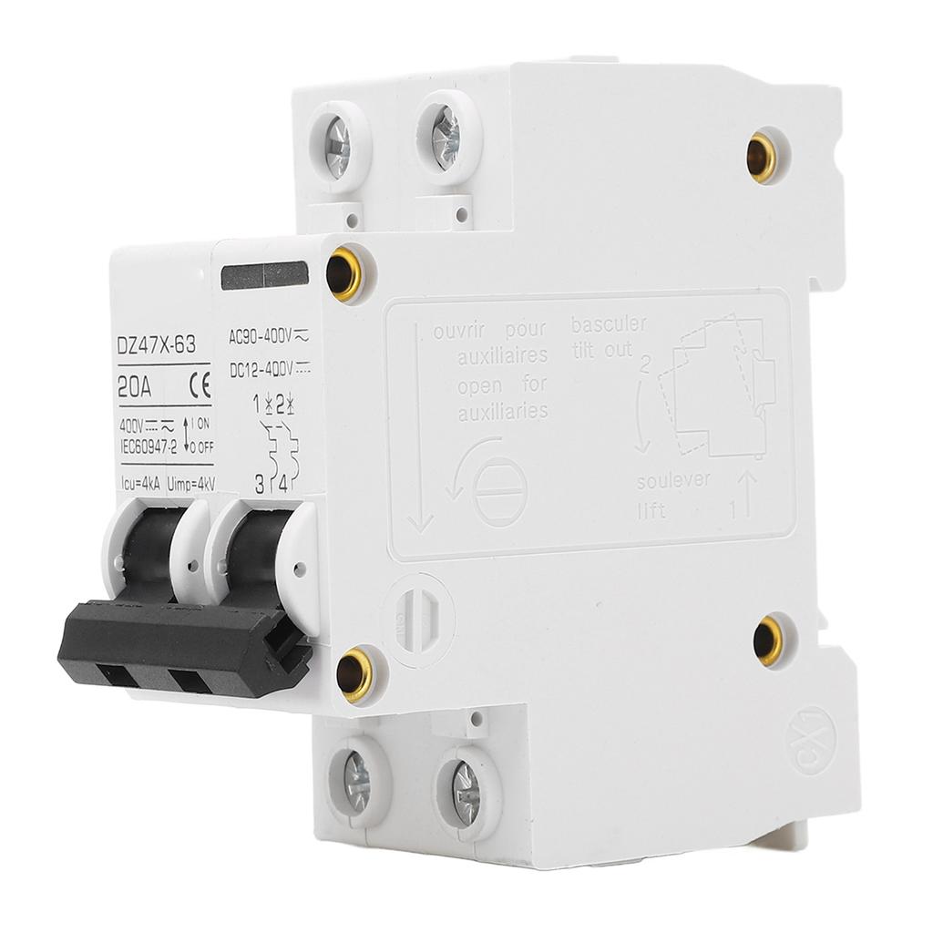 Leistungsschalter Überlastschutz Schnelle Auslösung PV-Leistungsschalter AC DC 20A 400V 2P