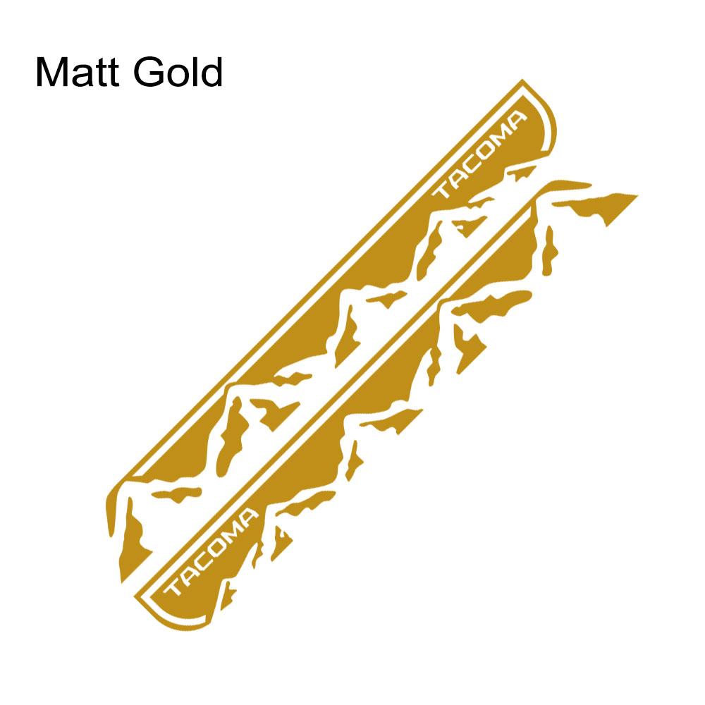 Pickup Door Side Sticker For Toyota Tacoma Truck Body Graphics Mounta Vinyl Decor Covers Car Decals Auto Tuning Accessories