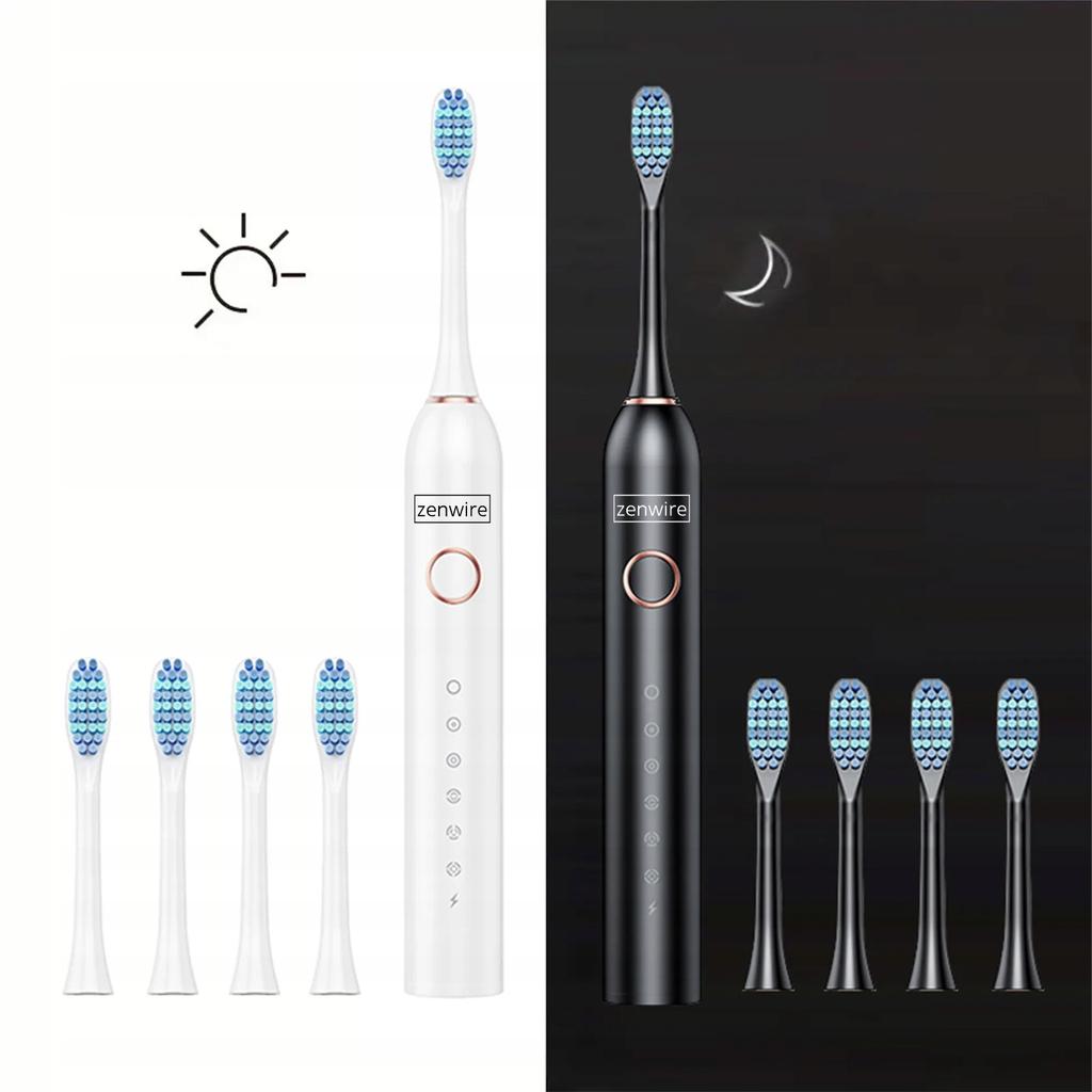 Zenwire Magnisonic 506 Black Toothbrush Set