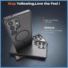 For MagSafe Case For Samsung Galaxy S26 Ultra S25 Plus S24 S23 FE A56 A55 Magnetic Wireless Charging Translucent Matte Cover