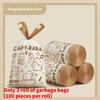 Pe Trash Bag With Drawstring For Home Use Heavy Duty Thick Garbage Sacks For Kitchen And Household