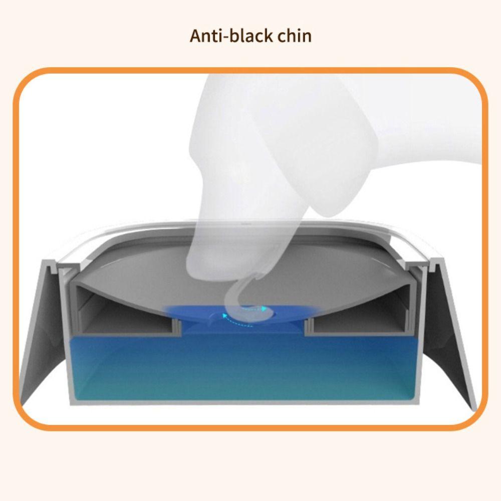 Kunststoff Haustier Wasser Fütterung Schüsseln 1L Hund Wasser Trinken Schüssel Hunde Anti-splash Wasser Schüssel Outdoor