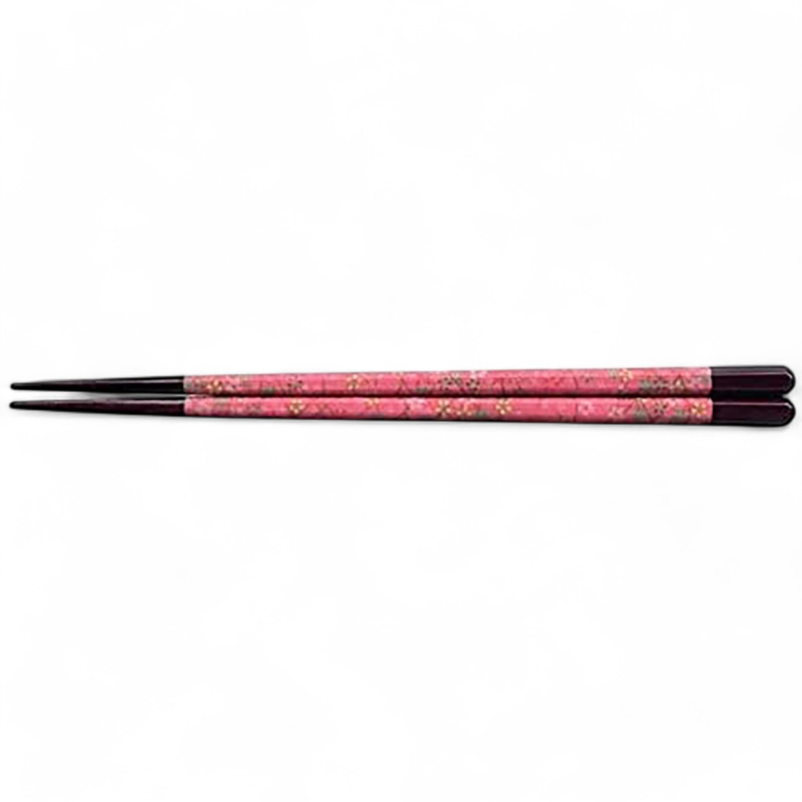 

Chopsticks PBT Hexagonal Chiyogami Peach Blossom Pattern Made in Japan Dishwasher Safe J-kitchens (Hashi) 20.5cm