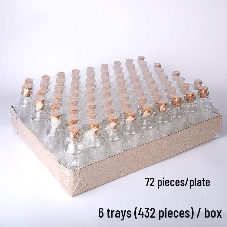 30ml Starry Sky Cork Stopper Glass Bottle – 32x70mm Creative Gift