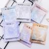 Square Aesthetic Planet Sticker Notes Tearable and Sticky Oil Paintings Note Pads, Notes and Messages Stickers Sticky Tabs