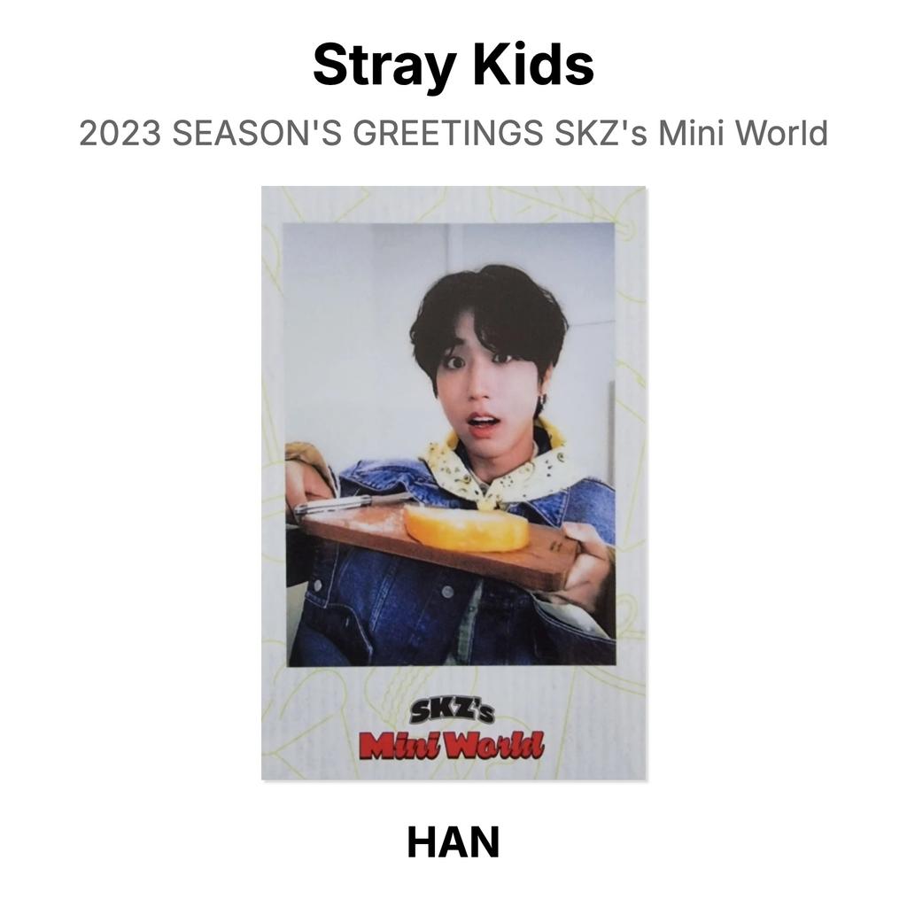 Stray Kids 2023 SEASON'S GREETINGS SKZ's Mini World Official Photocard
