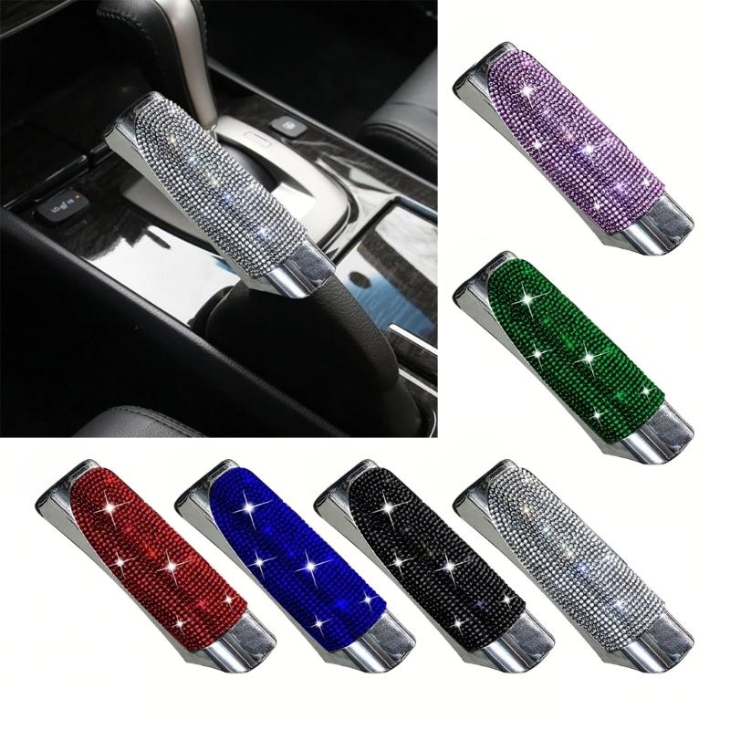 Glitzernder Handbremsgriffbezug Ersetzen Universal Griff Schalthebel Racing Parken Schick Griffbezug Exklusiv