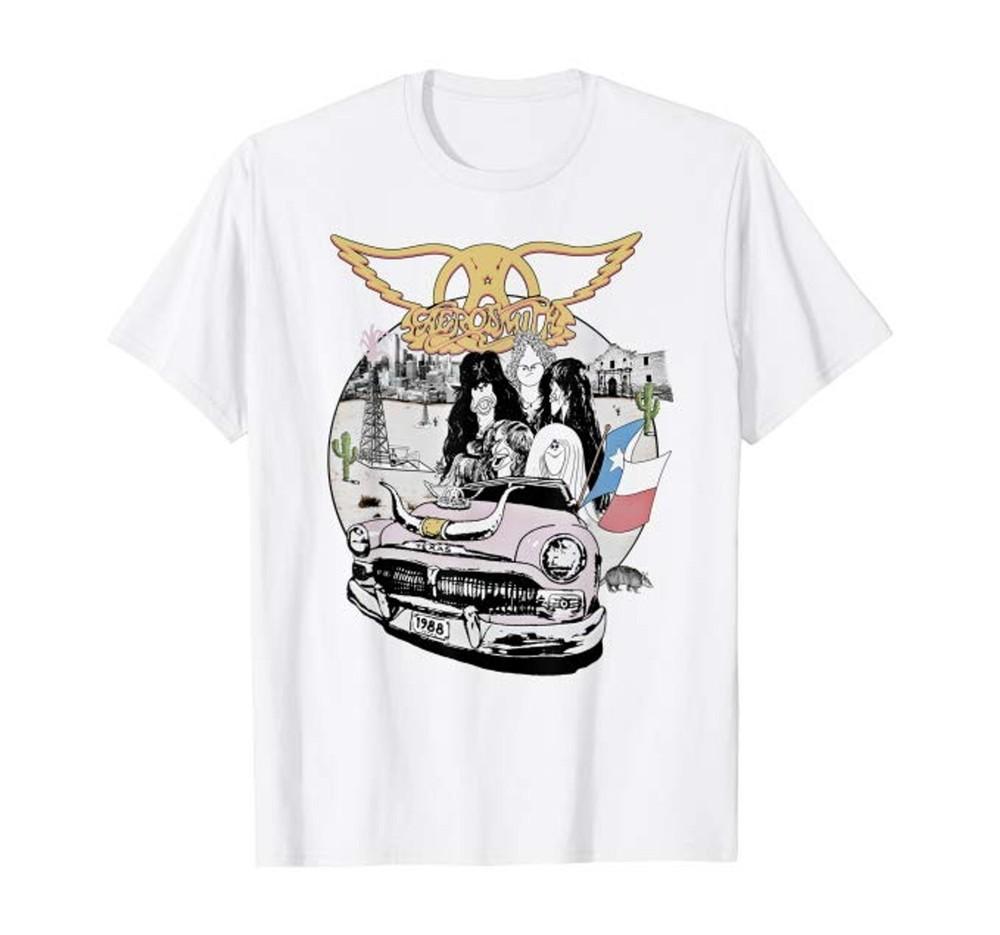 Aerosmith Kings amp; Queens Multi Color TShirt Unisex T-Shirt Graphic Tee XL