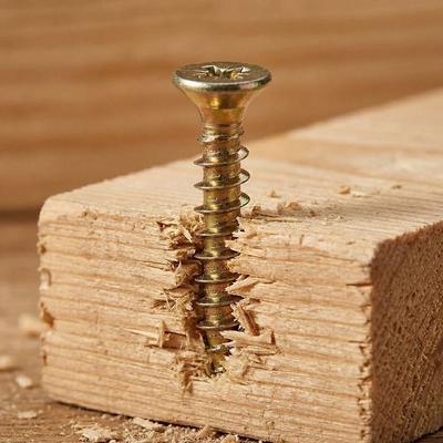 M 3.5 Self-Drilling Wood Screws Carbon Steel Wood Screw Wood Screws Self Tapping Rust Resistant Flooring Nails Deck Building