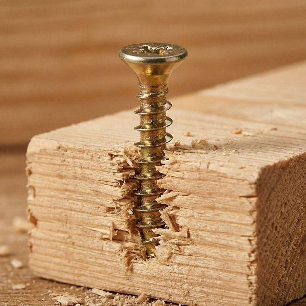 M 3.5 Self-Drilling Wood Screws Carbon Steel Wood Screws  Flooring Installation
