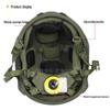 Upgraded FAST Fiberglass Riot Helmet with Wendy Liner: CE Certified, 1.5KG for Special Forces Training