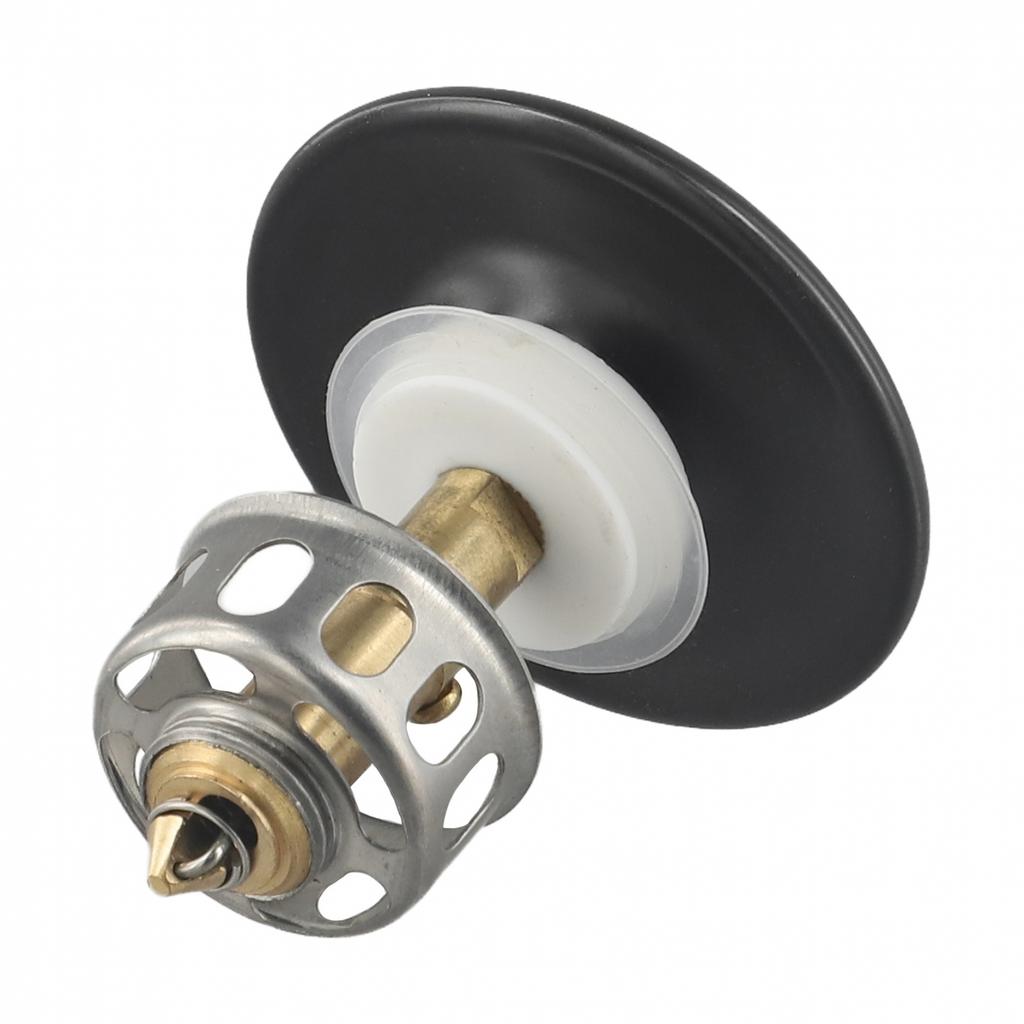 Brass Sink Drain with Filter Basket for Easy Installation and Compatibility