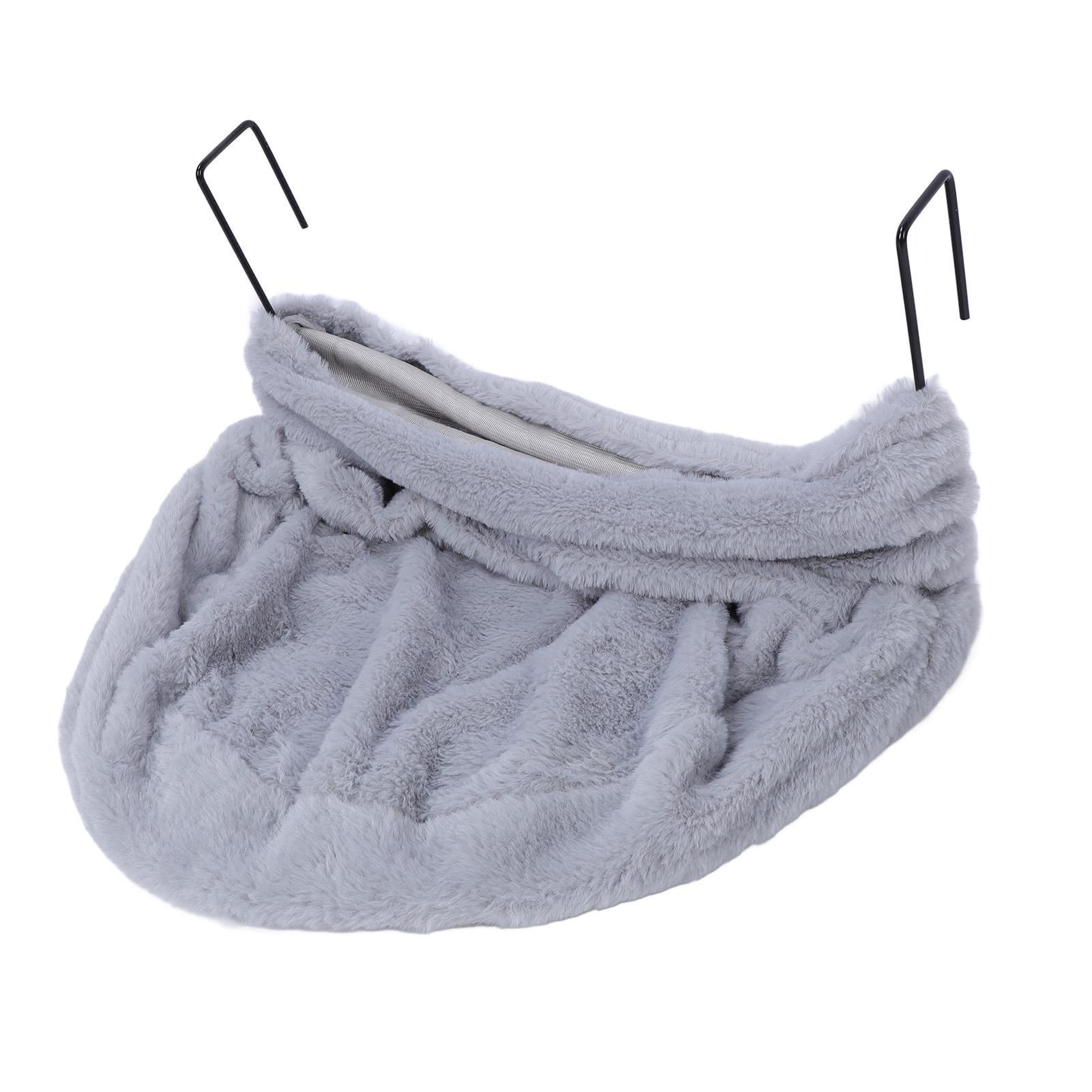 

Cat Hammock S Plush Space Saving Soft Warm Enhanced Comfort Cat Hammock Bed for Home Indoor