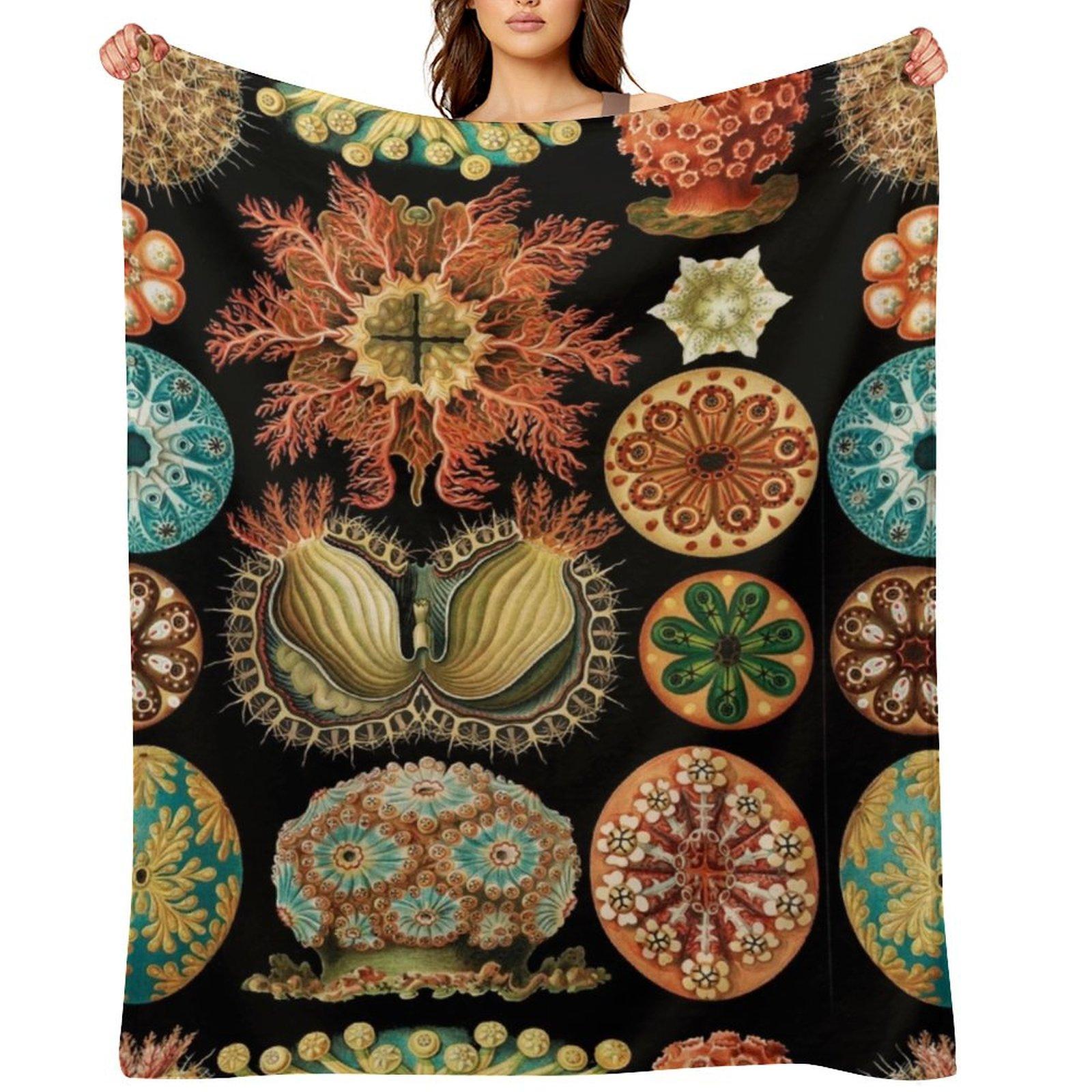 Ascidiacea - Sea Squirts Throw Blanket Blankets Sofas Of Decoration Beach For Baby Furrys Blankets 30x40in