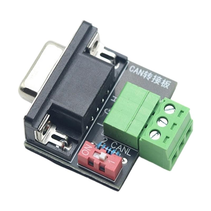 CAN Bus Adapter USB To  120Ohm Resistors Builts In ABS PC Material For Industrial Use
