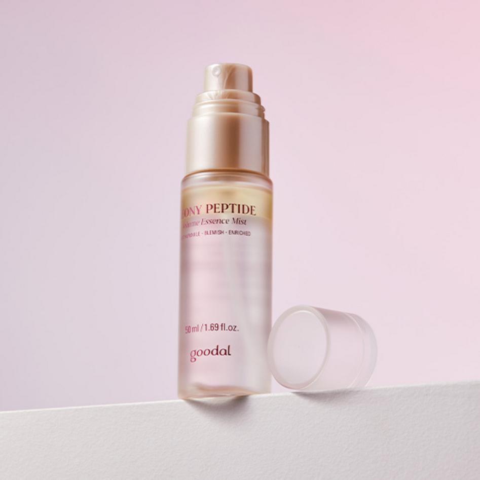 Goodal Peony Peptide Volume Essence Mist 120ml/ 50ml * 2pcs/ Refreshing, Moisturizing, Korean Cosmetics, Kbeauty