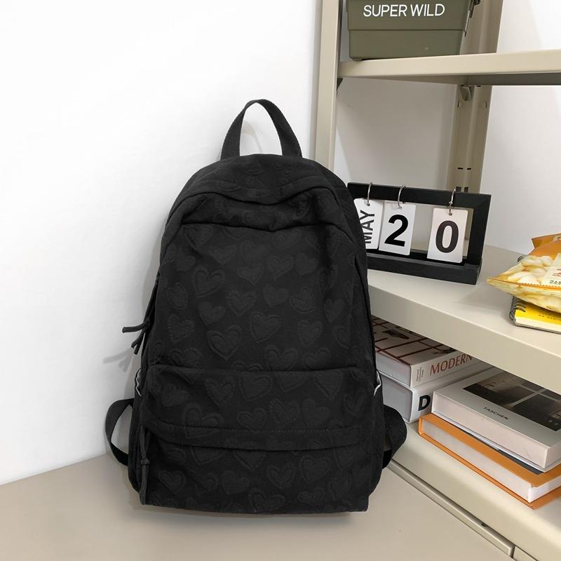 Студенческий школьный рюкзак с принтом Love — фото 11