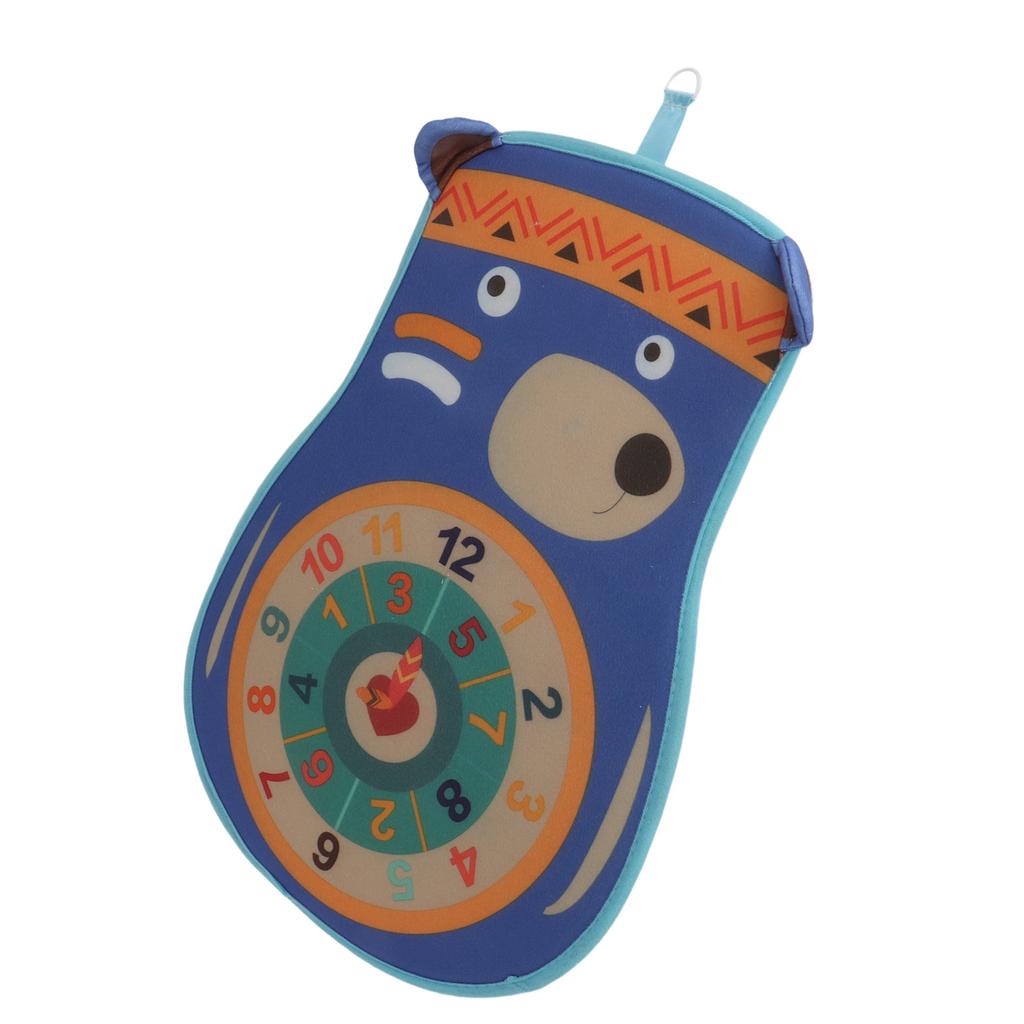 Kids Dart Board Game Set Double Sided Sticky Balls Improve Attention Party Game Dart Board Toys for