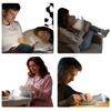 Rechargeable Clip- Book Light with Adjustable Brightness, Portable LED Reading Lamp for Bed, Desk and Travel (Color Options Available)