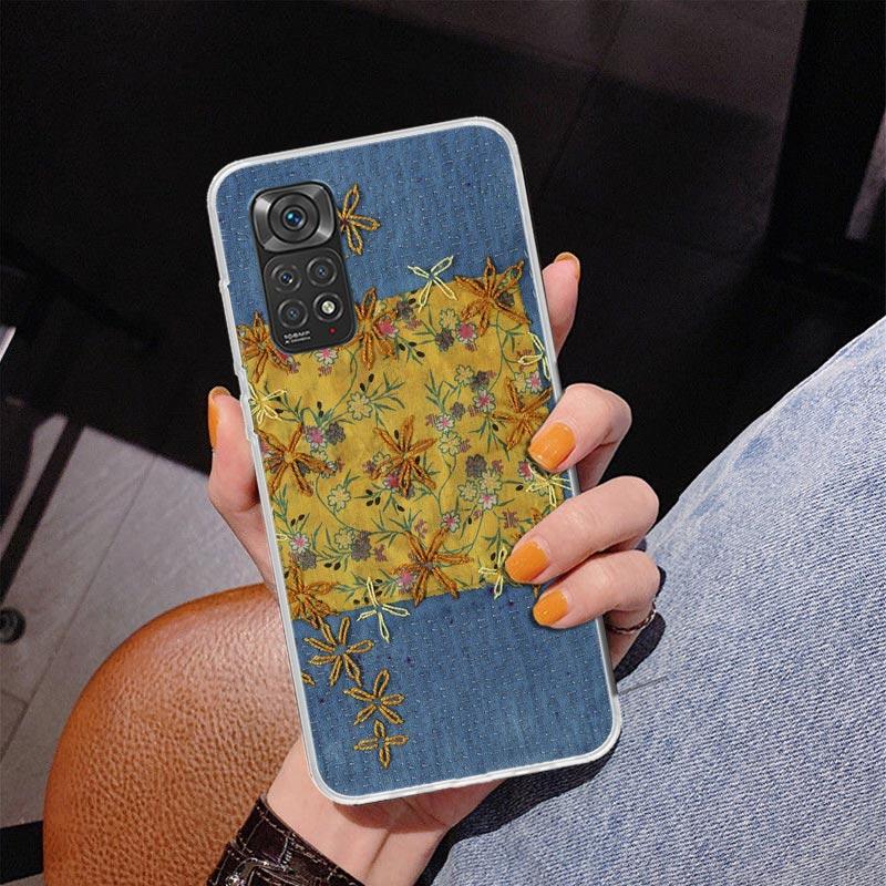 Jeans Cowboy Denim Printed Phnoe Case for Phnoe Case for Xiaomi Redmi Note 15 14 14S 13 Pro Plus 12 12S 11S 11E 10S 10 11T 5G Un