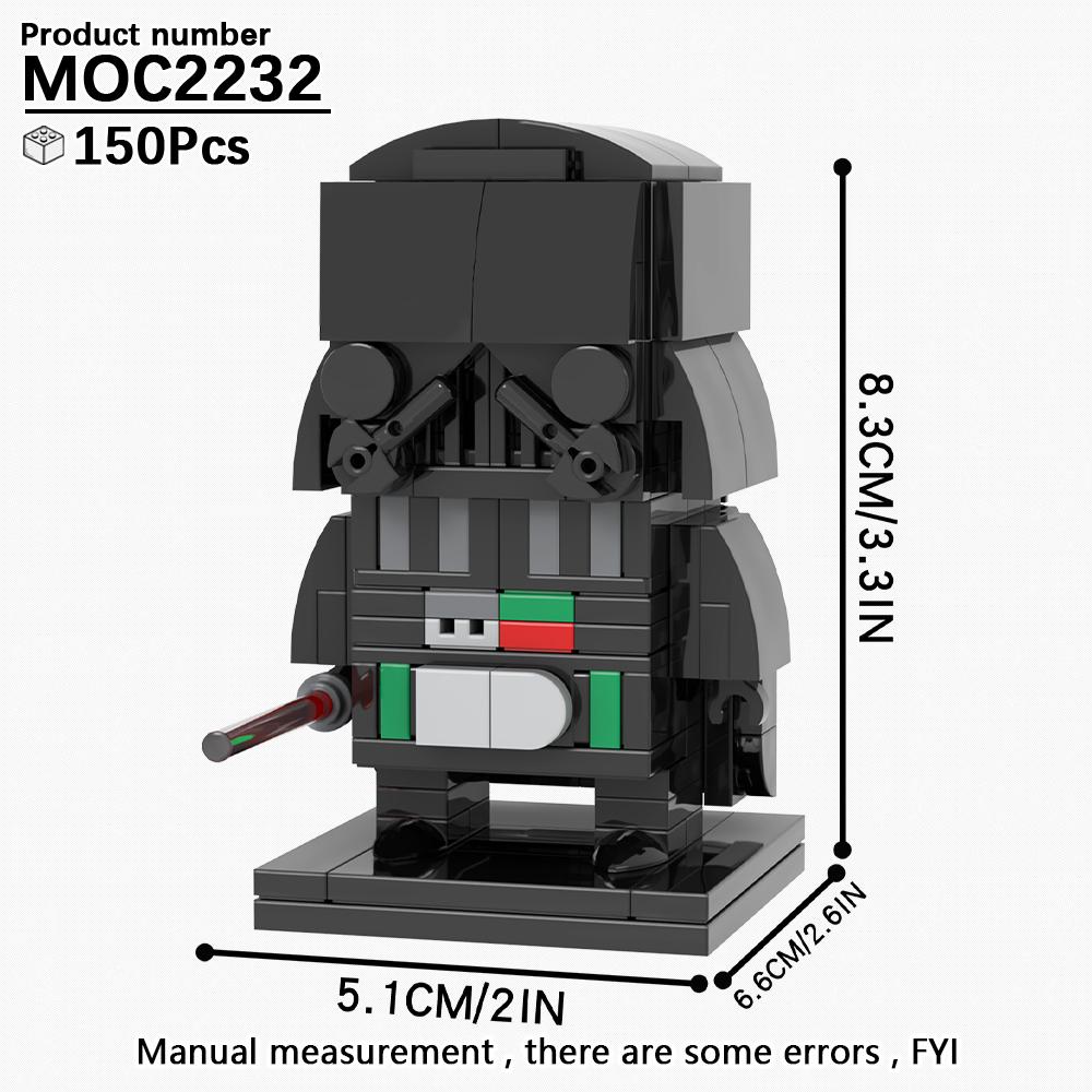 

MOOXI Brickheadzed Фигурка из фильмов Звездные войны Модель Джедай Штурмовик Робот Набор строительных блоков Сделай сам Кирпичики для детей Игрушки Монтессори