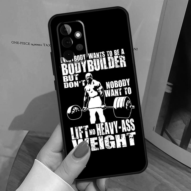 Bodybuilding Sportschool Fitness Hoesje Voor Samsung Galaxy A15 A25 A35 A55 A52 A32 A12 A14 A34 A54 A51 A71 A53 A13 A33 Case