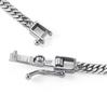 Speranza Platinum 850 Curb Chain Folding Choice of Certified by the Japan Platinum Chain Necklace, 6-Sided Double, 11g, 50cm, Chain, Pt850, Mint,