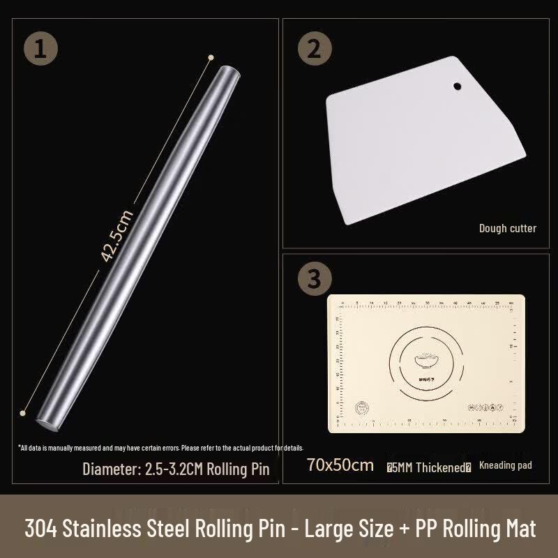 316L Stainless Steel Rolling Pin