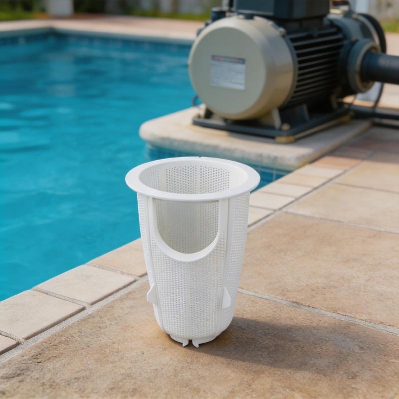 R0445900 Corrosion Resistant Pool Pumps Filter Basket With Reinforced ABS Construction Suitable For Long Lasting Use