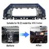 KIA K3 12.3" Navigation Central Control Panel Frame for 2019-2022 Models