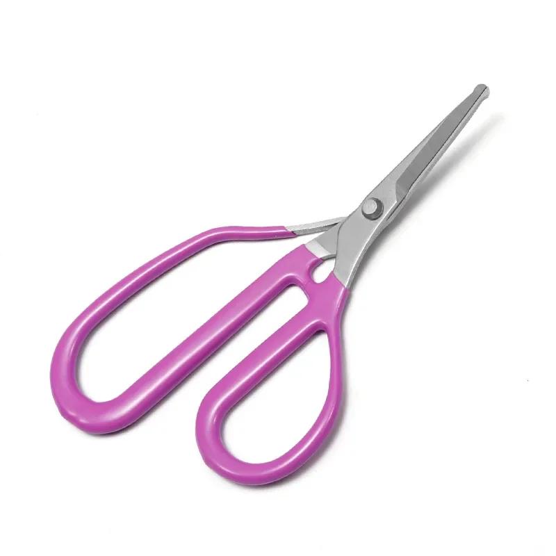 

Dobeli Stainless Steel Pruning Shear Curved Blade Flowers Bonsai Plants Grape Sparse Scissor Household Garden Tools For Gardener