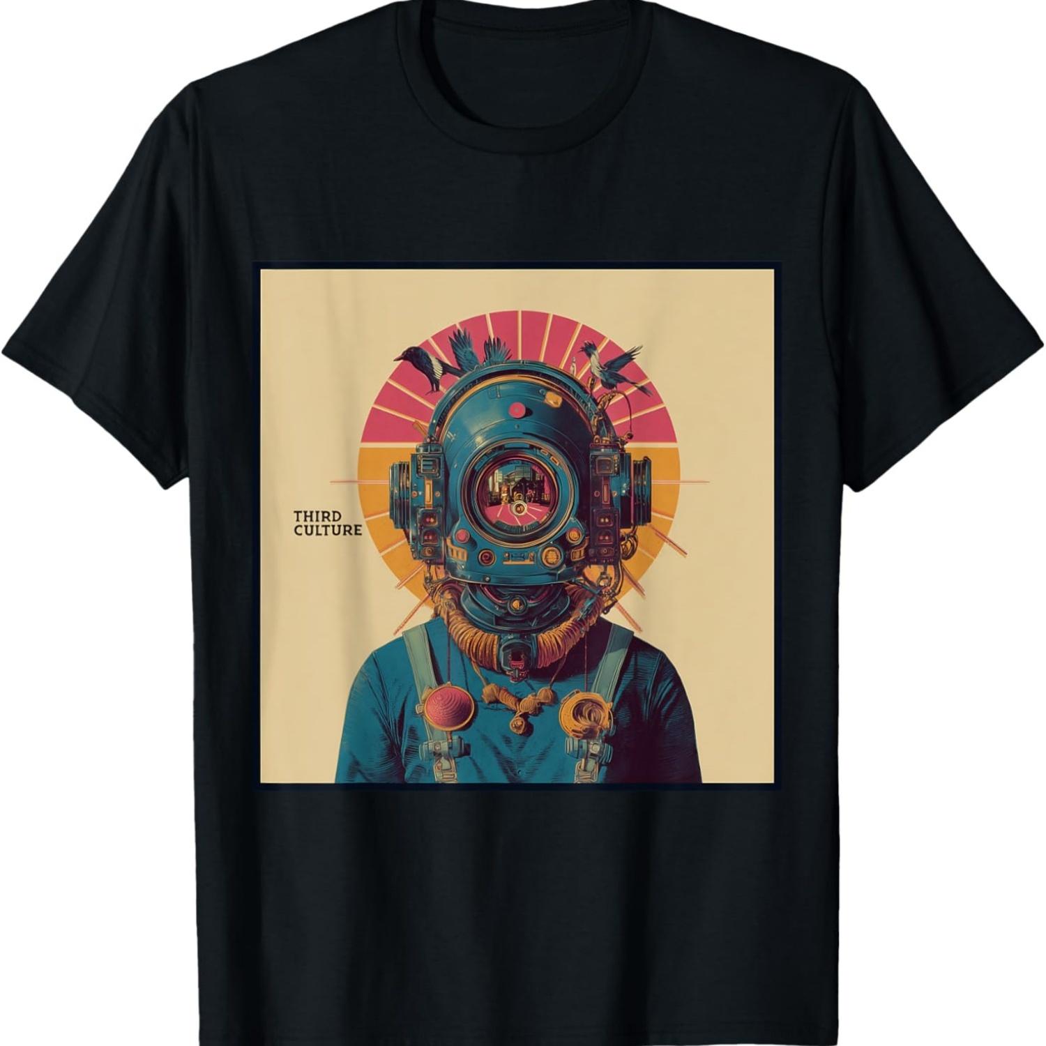 CYBERPUNK ASTRONAUT T-Shirt S