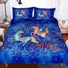 Bedding Set Single Double Twin Queen King Size Bedsheets 3D Printed Flying Cartoon Unicorn Duvet Covers With Pillow Cover Strips