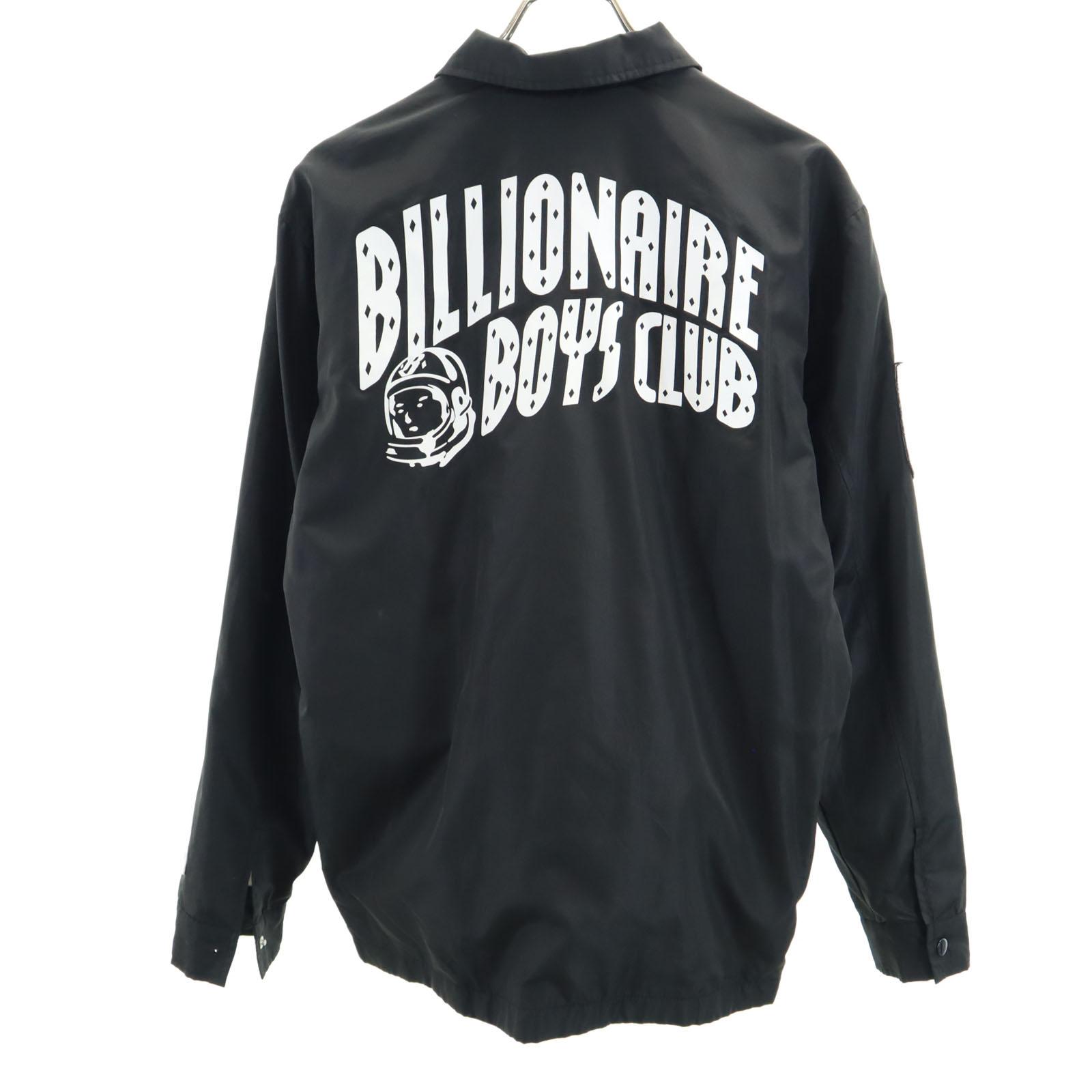 

Billionaire Boys Club Куртка-коуч с логотипом на спине S черная Majestic Мужская Б/У