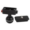 Sports Camera Riding Mount Universal Action Camera Quick Release Base Adapter with Ball Head Mount L