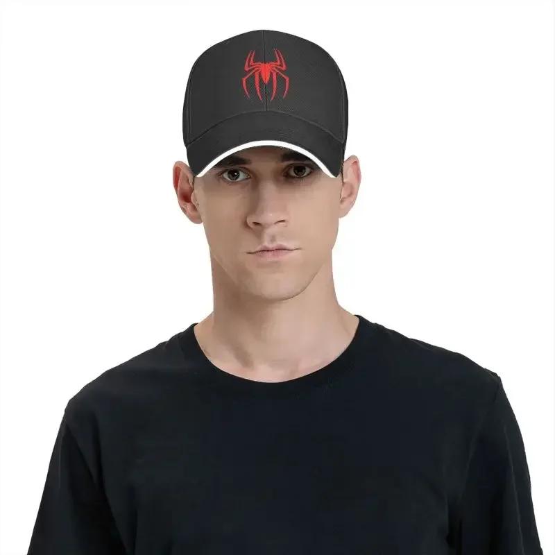 Custom Unisex Spiderman Cartoon Superhero Baseball Cap Adult  Adjustable Dad Hat Women Men Sun Protection