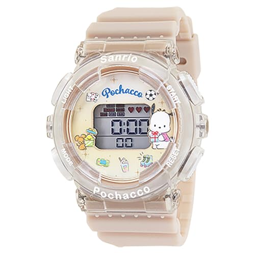 

Цифровые часы Sun Flame J-Axis Sanrio Pochacco CR3C0003-PC бежевый