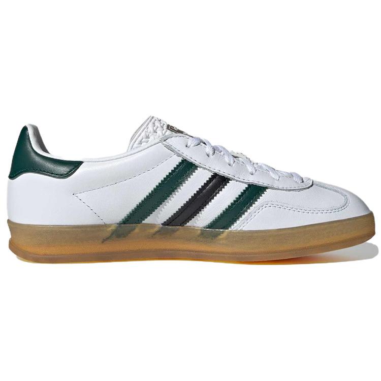 New Adidas Women's Gazelle Indoor 'White Collegiate Green' Women's IE2957