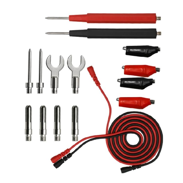 

Multimeter Test Leads Kit with Needle Probe 4mm Banana Plug Alligator Clip 1