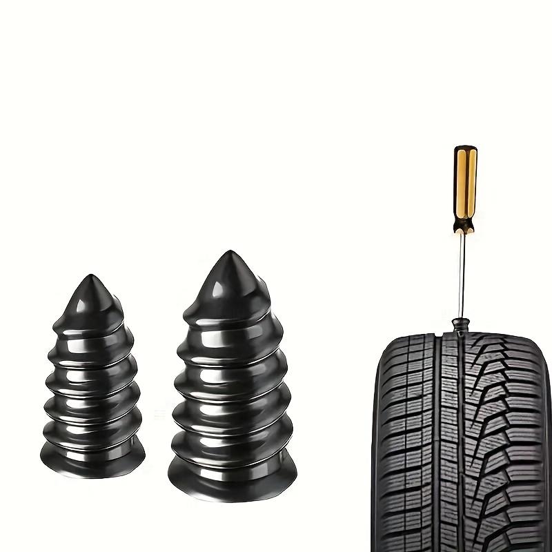 New Tire Repair Tool Black Soft Rubber Nail Vacuum Rubber Plug Tire Repair Quick Tool Tire Plug Kit Quick Repair Tool