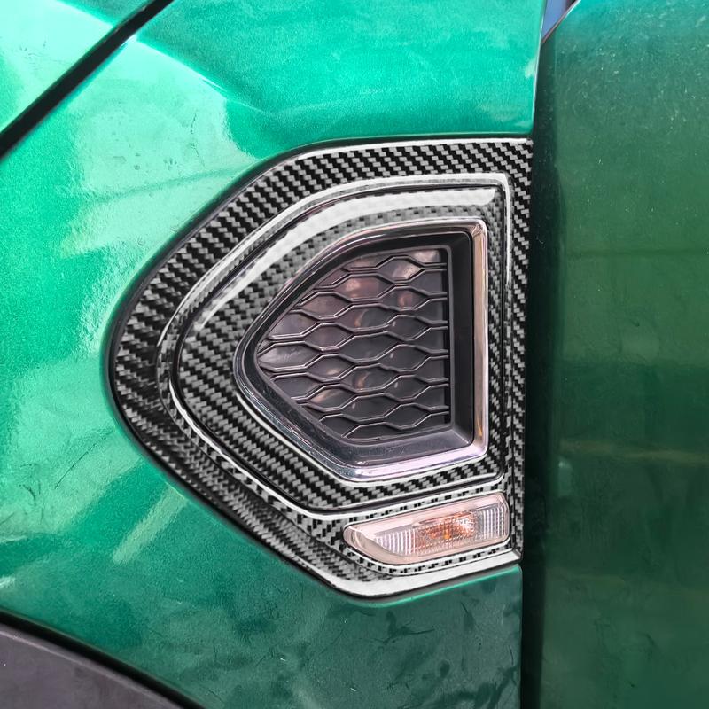 For BMW MINI F60 Cooper 2017- Car Accessories Door Protective Panel Front Grille Strips Console Display Frame Trim Sticker