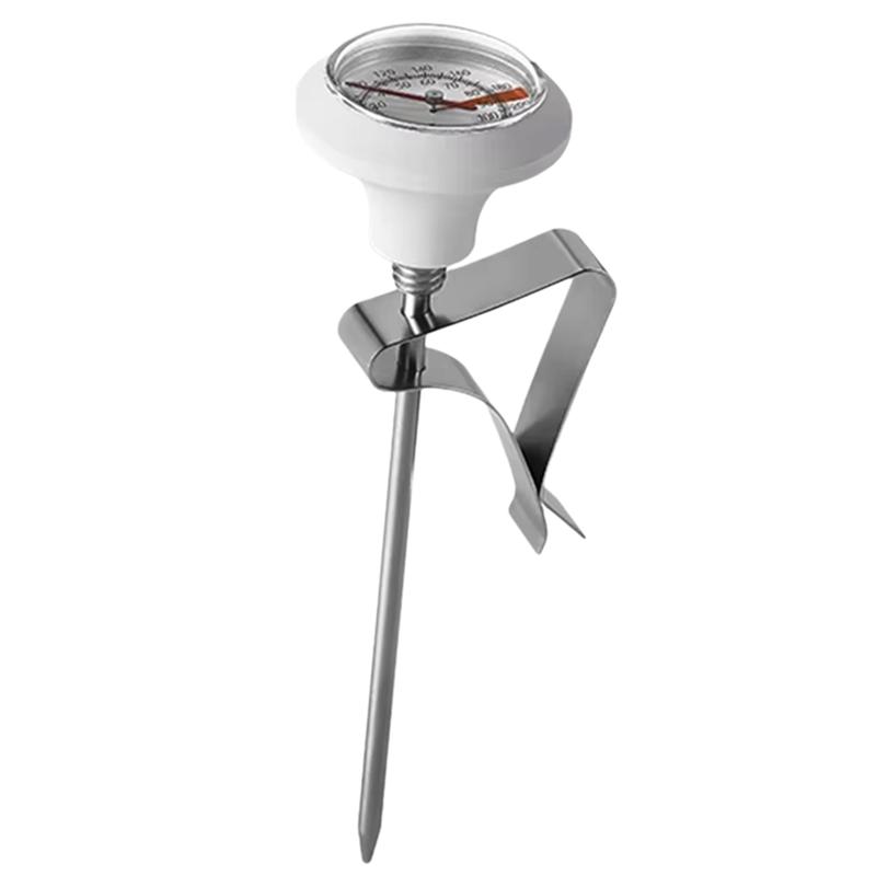 A96I-Milk Foam Thermometer Pointer Thermometer Pour-Over Coffee Mechanical Thermometer Cafe Tool Kitchen Accessories