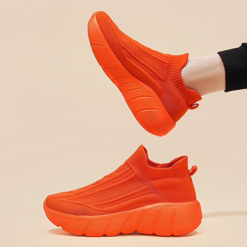 Original Men's Sneakers Breathable Socks Shoes Trainers for Men Women Slip-on Platform Casual Sneakers Men Blue